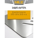 Защита картера для KIA Sorento 2012-2014, 2015-н.в. 2.4 бензин, 2.2 АT дизель NLZ алюминий, 3 мм с крепежом / Киа Соренто