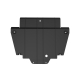 Защита картера и коробки передач для HAVAL M6 2019-2021 (I рест.), 2021-н.в. 1.5 бензин AT 2WD NLZ сталь, с крепежом / Хавал М6