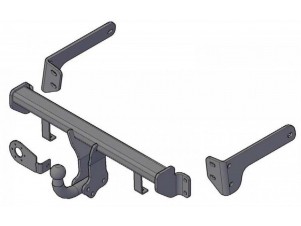 ТСУ Фаркоп Трейлер для Changan CS35 2016- без подрезки бампера. Тип шара: A 8400